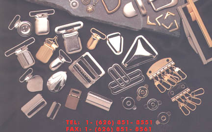 fashion buckle series 1: Buckles, belt buckles series 1 for apparel, footwear, novelties, bags, luggages,
and military applications. 