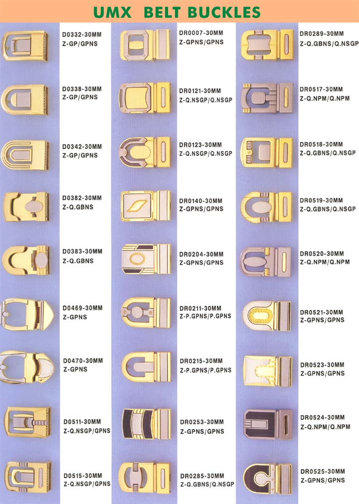 Large Picture of Belt Buckle Series D and DR-10: Buckles - Fashion Buckles, Buckles with Clamps, Reversal Buckles with clamps, Casted Buckles