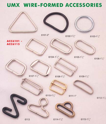 Rings, D Rings, Connetors Loops Slides - Belt Buckle Accessories - Buckle Resourses