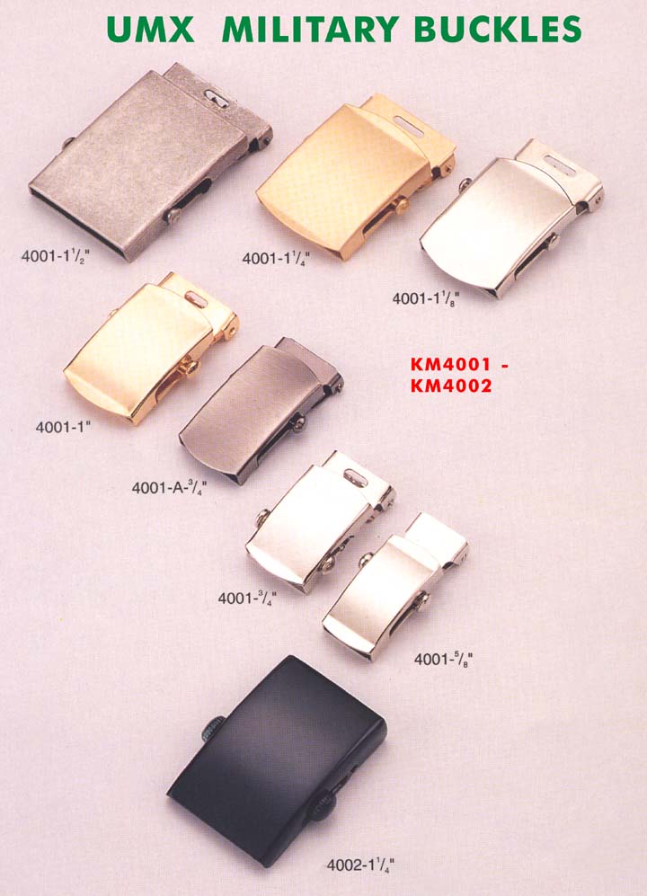 large picture of military buckles series 1