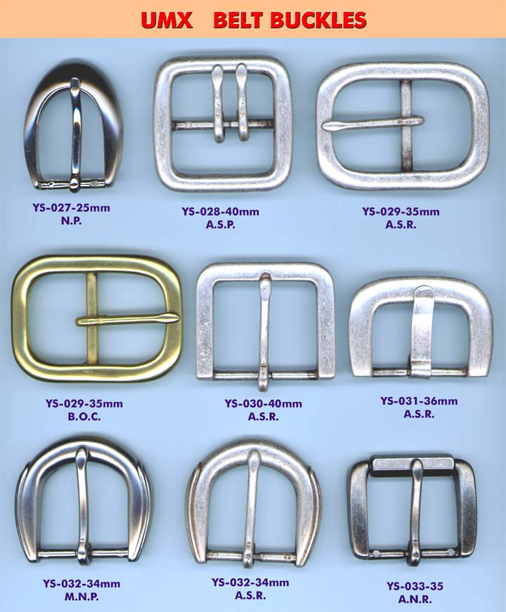 Large Picture of Buckle Series YS-027 to YS-033: Belt Buckles: Fashion Buckles: Jeans buckles: Shoe Buckles - Buckle Series