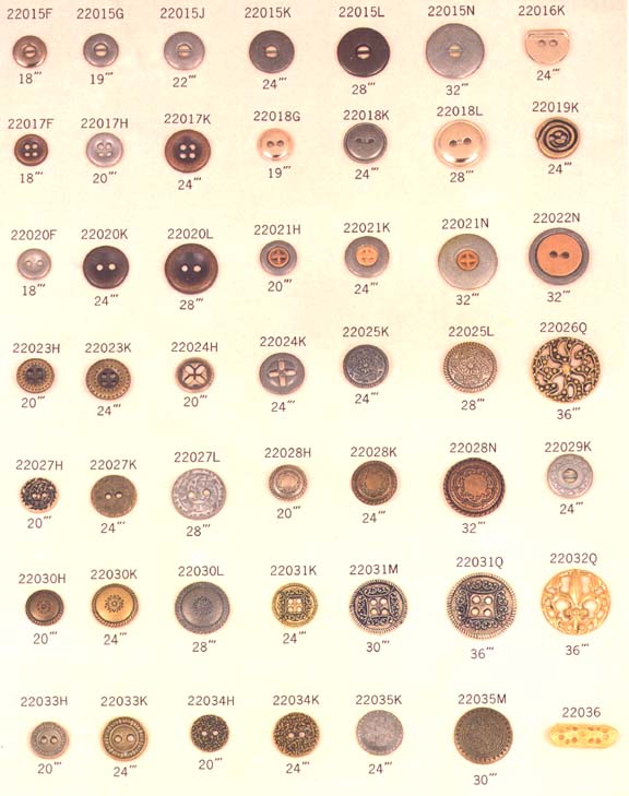 traditional fashion button series 2