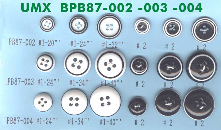 large picture of polyester button bpb87-002-004-10 series
