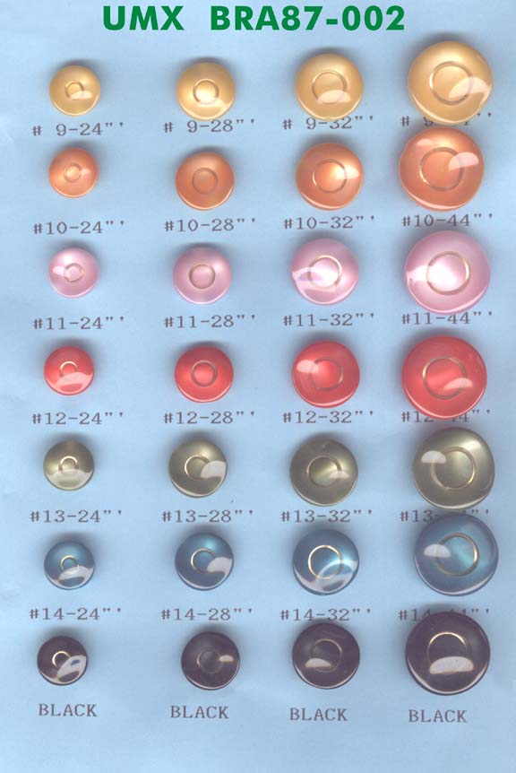 polyester buttons the-state-of-art series bra87-002-8