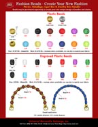Bead Shops Catalogue: Wholesale Gold Beads, Silver Beads, Water Melon Beads and Engraved Plastic Beads