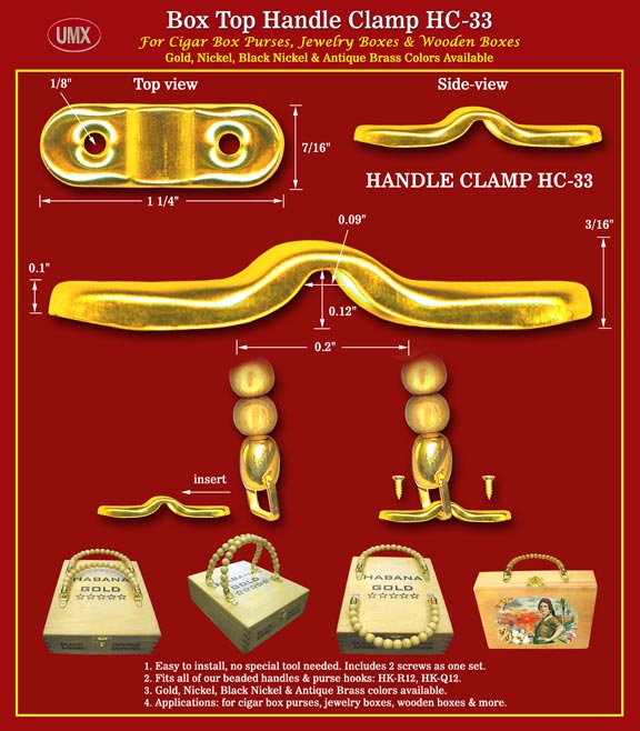 UMX Purse Key Holder Hardware and Handbag Key Holder Fastener