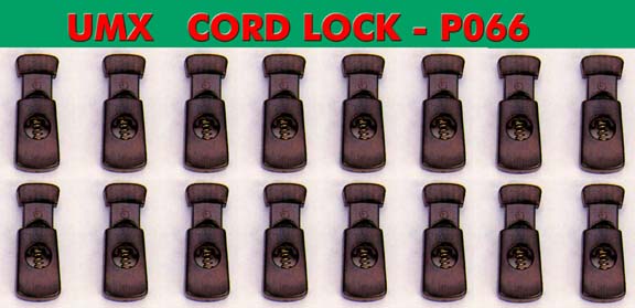Cord Lock: Very Small and Thin Thickness Square Shape - Cord Lock- P066
