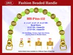 Designer Purse Handle HH-P4xx-132 For Beaded Designer Purses