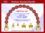 Beaded Purse Handles HH-p4xx-185 For Evening Purses