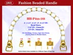 Beaded Purse Handles HH-p4xx-188 For Woman's Purses