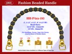 Beaded Purse Handles HH-p4xx-193 For Lady Purses