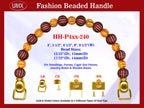 Beaded Purse Handles HH-P4xx-240 For Wedding Purses