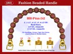Beaded Purse Handles HH-P4xx-242 For Lady Purses