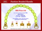Designer Purse Handles HH-P4xx-246 For Beaded Designer Purse