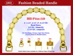 Designer Handbag Handle HH-P4xx-249 For Beaded Designer Handbags