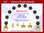 Designer Purse Handles HH-P4xx-266 For Beaded Designer Purse