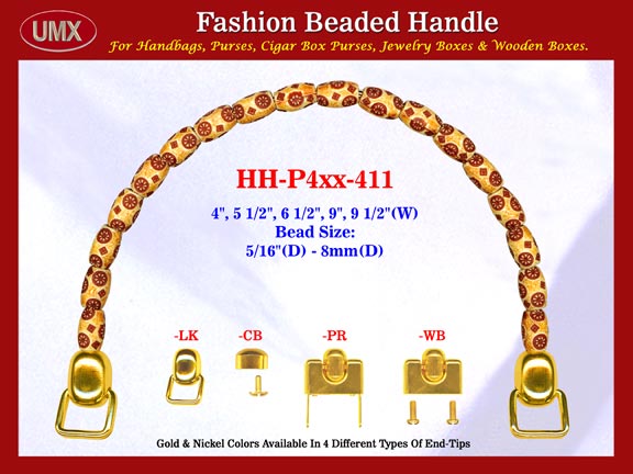 Small Barrel Tube Bali Bone Beads: HH-Pxx-411 Beaded Handles For Designer Handbags Making 