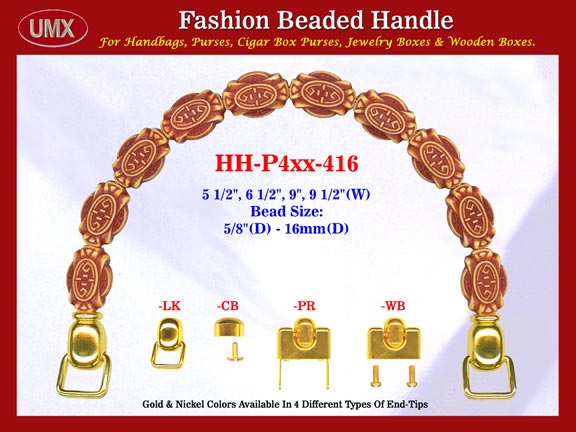 Pattern Carved Perfume Bottle Bali Bone Beads: HH-Pxx-416 Beaded Handles For Designer Handbags Making 