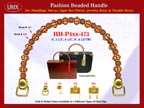 Wholesale Picture Purses Handle Supply: HH-Pxx-473 With Wholesale Bali Designed Beads and Wholesale Bali Art Beads
