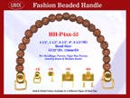 HH-P4xx-53 Stylish Cigar Box Purse, Cigarbox and Jewelry Box Purse Handles