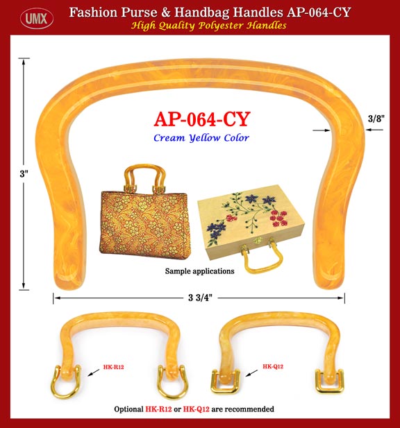 Purse, Handbag, Cigar Box, Jewelry Box and Wooden Box Handle AP-064-CY