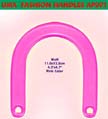 AP091: pink color handbag handle