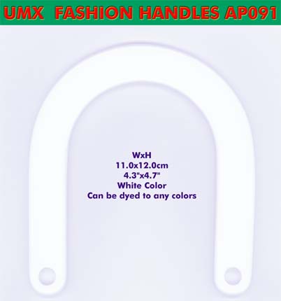 DYABLE WHITE COLOR HANDBAG HANDLE