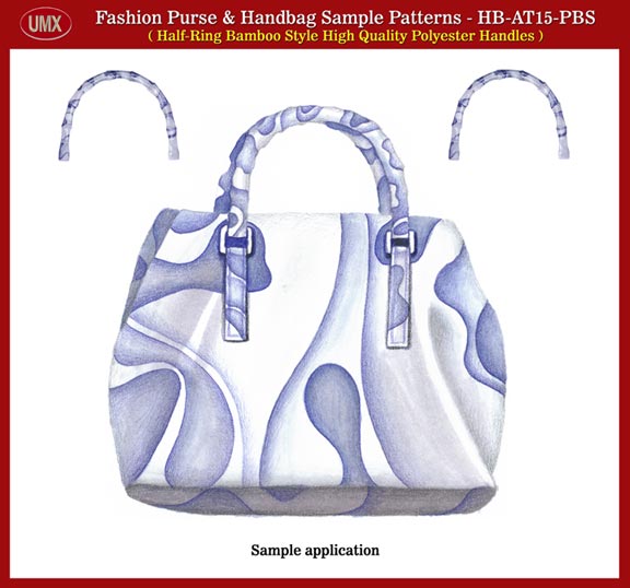HB-AT15-PBS-PTN-B Fashion Purse and Handbag Sample Patterns