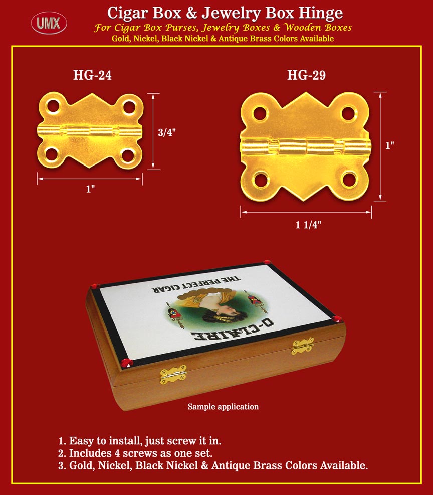 Hinge: Wooden Box Hardware Supplies - Wholesale.