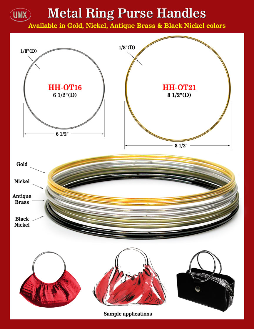 Metal hotsell purse handles