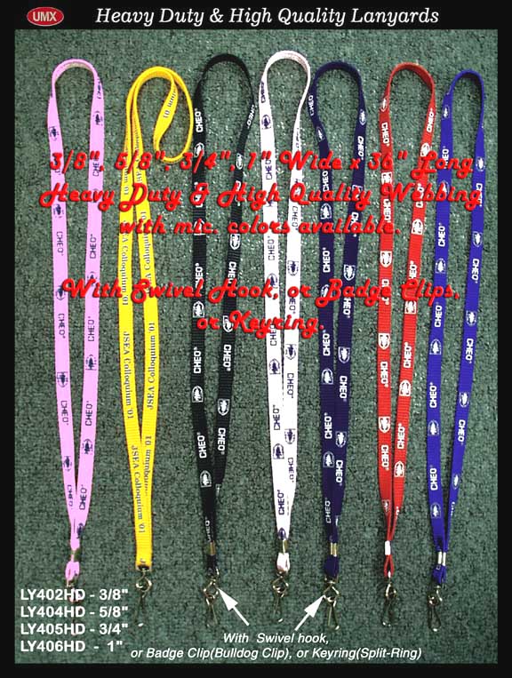 High-Quality and Heavy Duty Lanyards