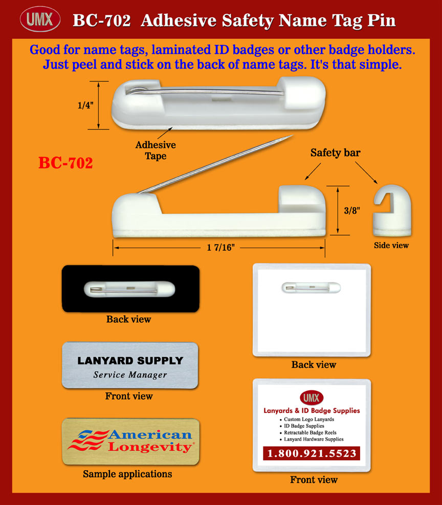 laminated name tags