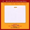 Photo ID Card Holder: BH-310H, 3 3/4"(W) x 3 1/8"(H), Fit 3 1/2"(W)x2 1/2"(H) Card, Thickness, Front 10 ml / Back 20 ml