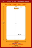 Company ID Holder BH-310V, 2 5/8"(W) x 4 1/2"(H), Fit 2 3/8"(W)x3 7/8"(H) Card, Thickness, Front 10 ml / Back 30 ml