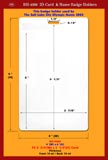 Big ID Holder BH-4060, 4"(W) x 6"(H), Fit 3 3/4"(W)x5 1/2"(H) Card, Thickness, Front 10 ml / Back 10 ml
