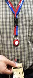 Retractor - Retractable Badge Lanyards and Badge Reels - Sample