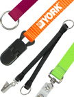 Three-End 3/8" Heavy Duty Polyester Strap Leashes.
