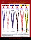 With very comfortable to wear heavy duty polyester of webbing, velcro safety break away are sown on ID badge lanyards.