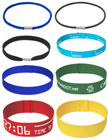 A General Introduction To Round Wristband, Wrist Ring, Wrist Band and Wrist Strap Lanyards come with 1/8", 3/8", 5/8", 3/4" and 1" diameter or width of round cord or flat straps.