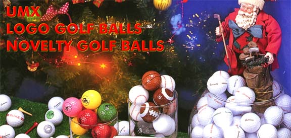 logo golf balls, novelty golf balls