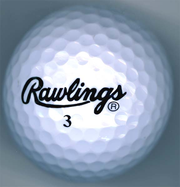 rawlings logo golf-balls