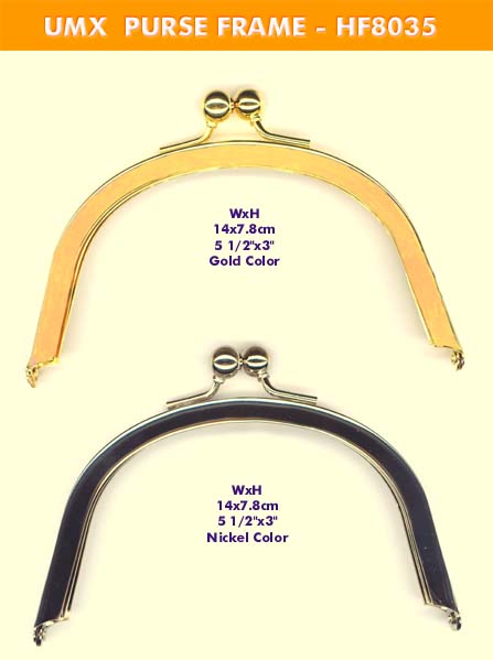 half ring purse frame HF8035