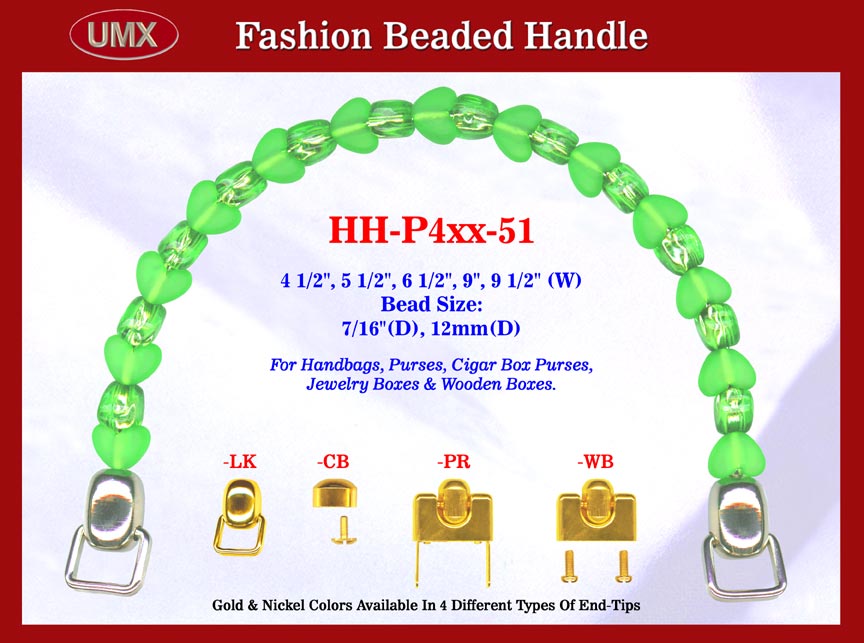 HH-P4xxN-51 Stylish Fashion Purse, Wood Jewelry Boxes, Cigar Box Purse, Wooden
Cigarbox Handbag Beaded Handle