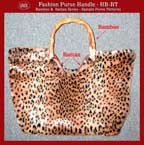 Fashion Designer Purse and Handbag Pattern - HB-RT Rattan &amp; Bamboo Combination