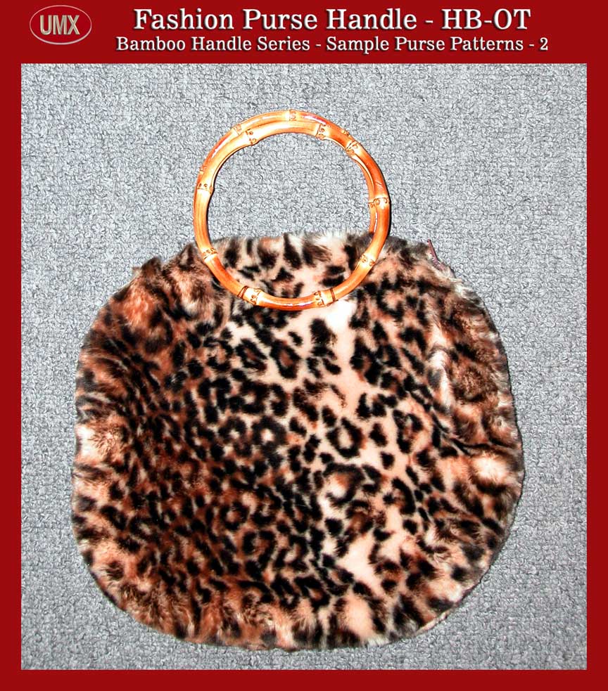 Fashion Designer Purse and Handbag Pattern - Round O-Shape handle Series - Pattern
2