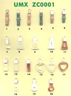 combination material fashion pulls, zipper pulls series 1