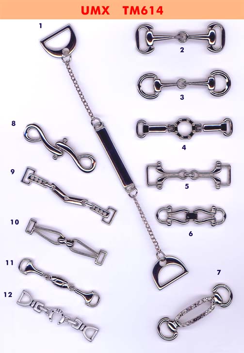 fashion chains, buckles, trimmings series tm614